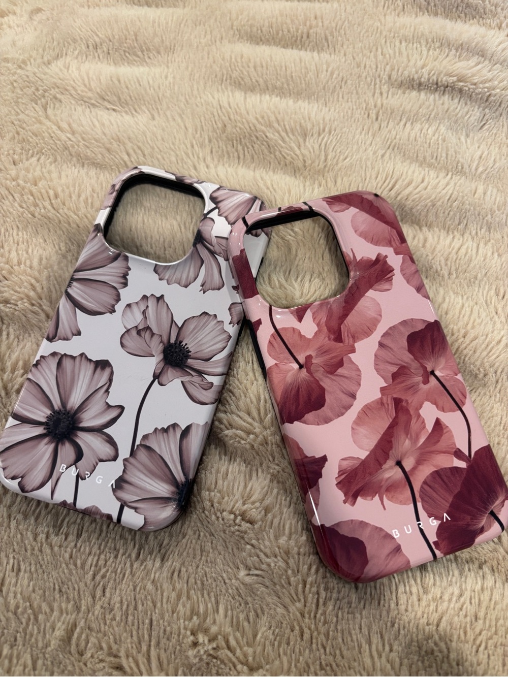 BURGA IPhone 14 Pro cases (2)- SEE DESCRIPTION